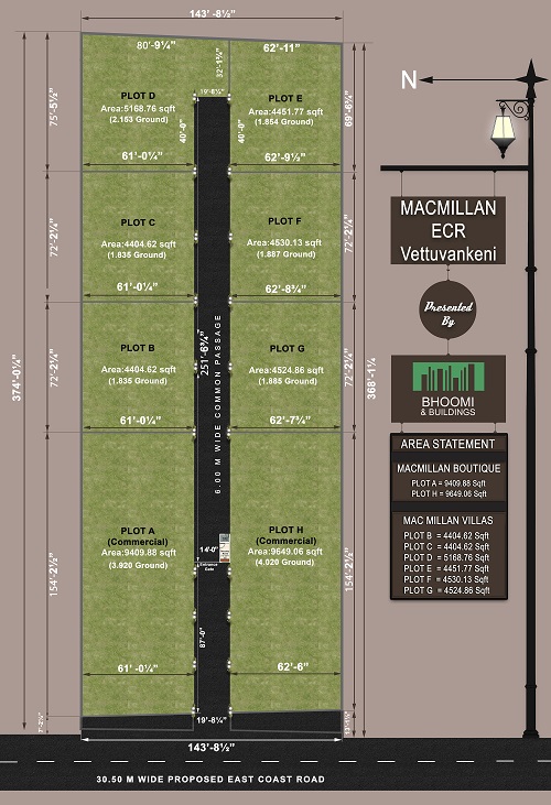 Approved plots sale in kovalam chennai